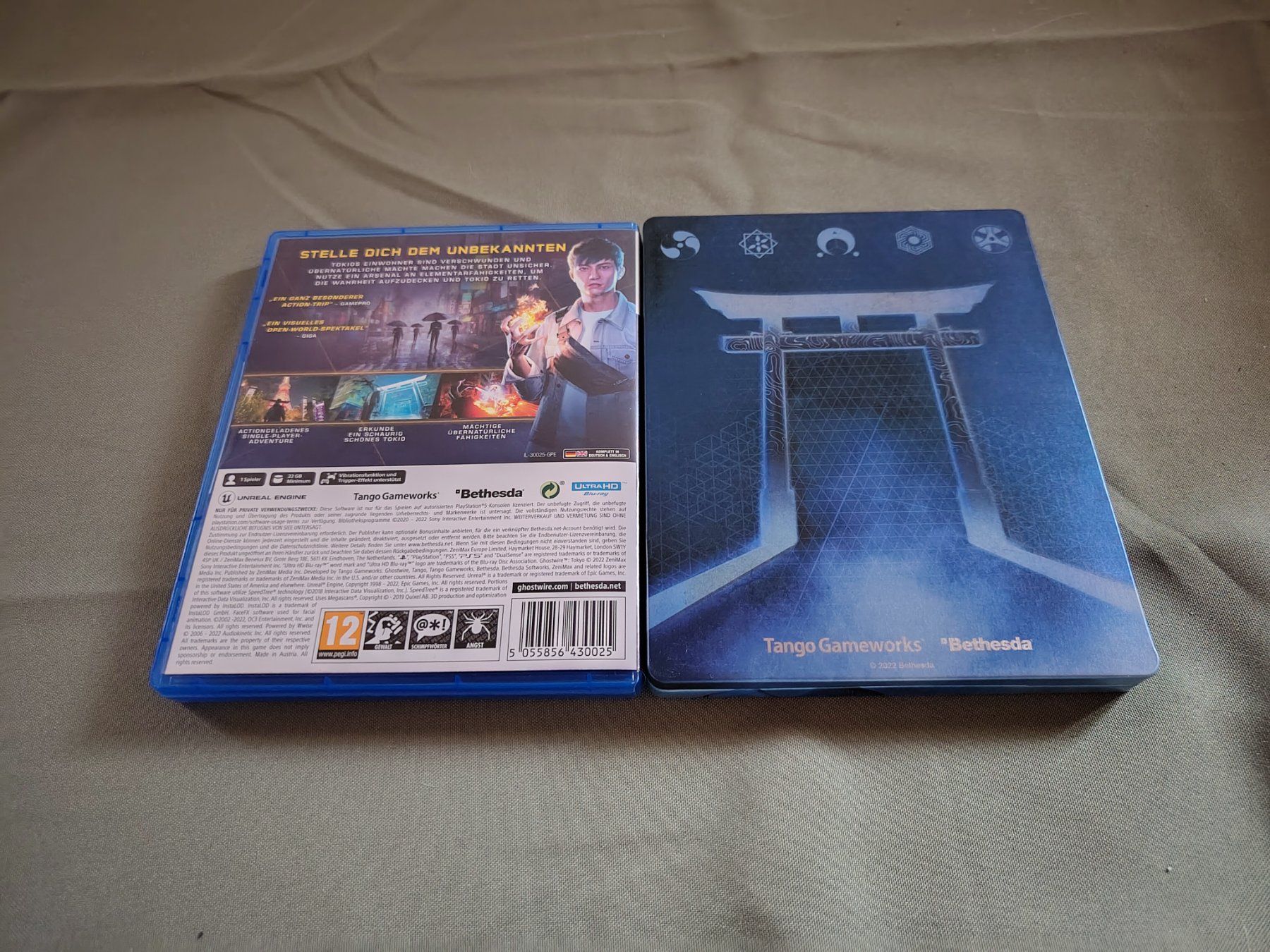 Sony Giochi: Jeu PS5 Ghostwire: Tokyo + Steelbook – Usato da Saxon venduto da dan_drn5 3