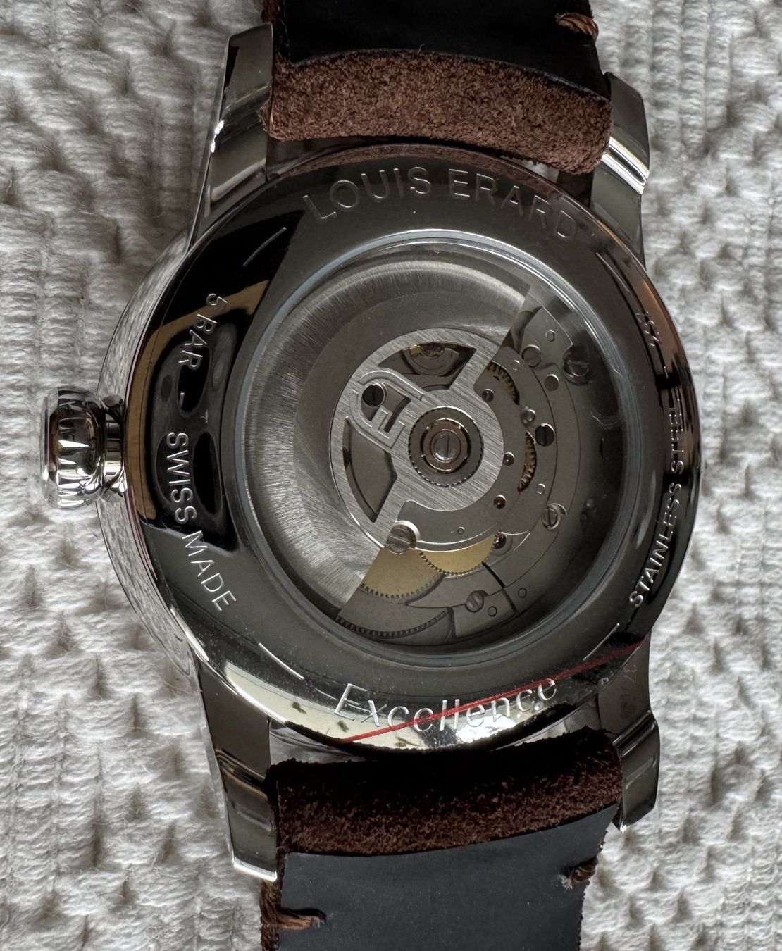 Louis Erard Orologi: Louis Erard Regulateur Excellence, Automatisches Uhrwerk – Nuovo e nell'imballaggio originale da Hombrechtikon venduto da Harosa 4
