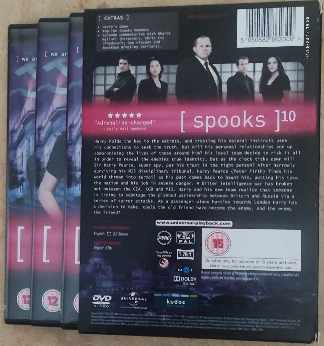 Alle DVDs: Spooks - Series 10 – Gebraucht aus Basel von Alacant 1