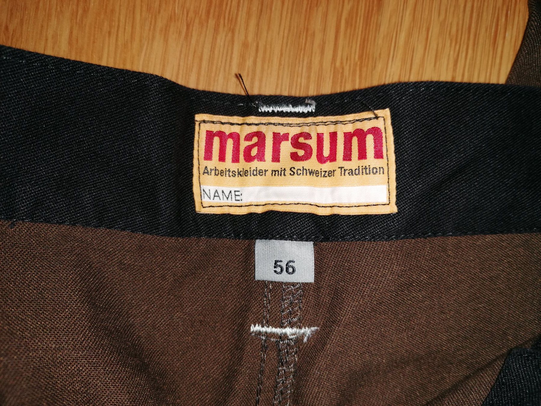 Pantaloni: Marsum Arbeitshose Braun Gr. 56 – Usato da Reiden venduto da mja_2bsk 4