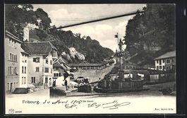 AK Fribourg, Ville basse, 1906