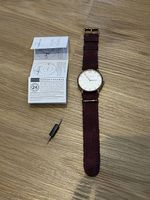 Paul Hewitt Uhr Flechtarmband Bordeaux Sailor Line