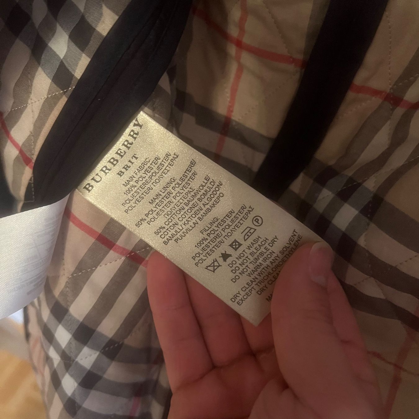 Burberry Jacken: BURBERRY BRIT Leichte Steppjacke gr.L – Gebraucht aus St. Gallen von  3