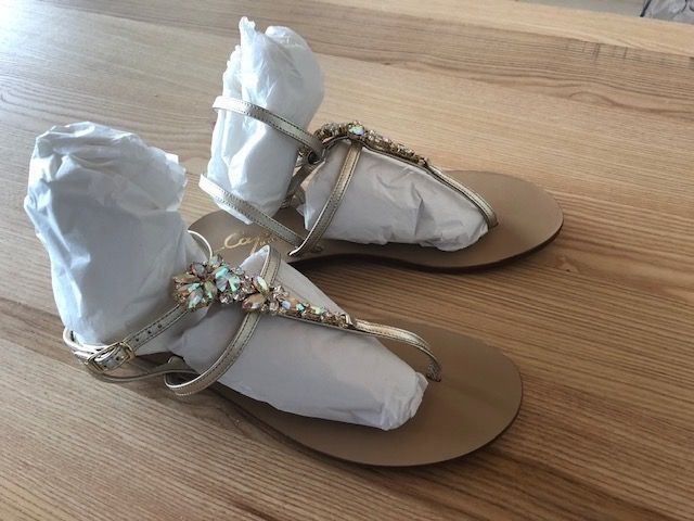 Scarpe da donna: Nuove infradito Capri mod.gioiello No.41 – Nuovo (secondo la descrizione) da Davesco-Soragno venduto da dvf_7h6d 2