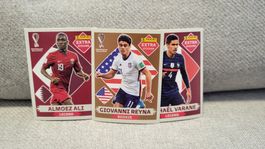 FIFA WM 2022 Panini Sticker: Reyna, Ali, Varane (3er-Set)