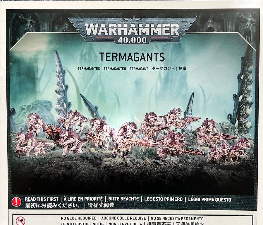 Kit di modellismo & Modellini statici: Warhammer 40k Tyranids Termagants – Nuovo e nell'imballaggio originale da Neuwilen venduto da duepeng