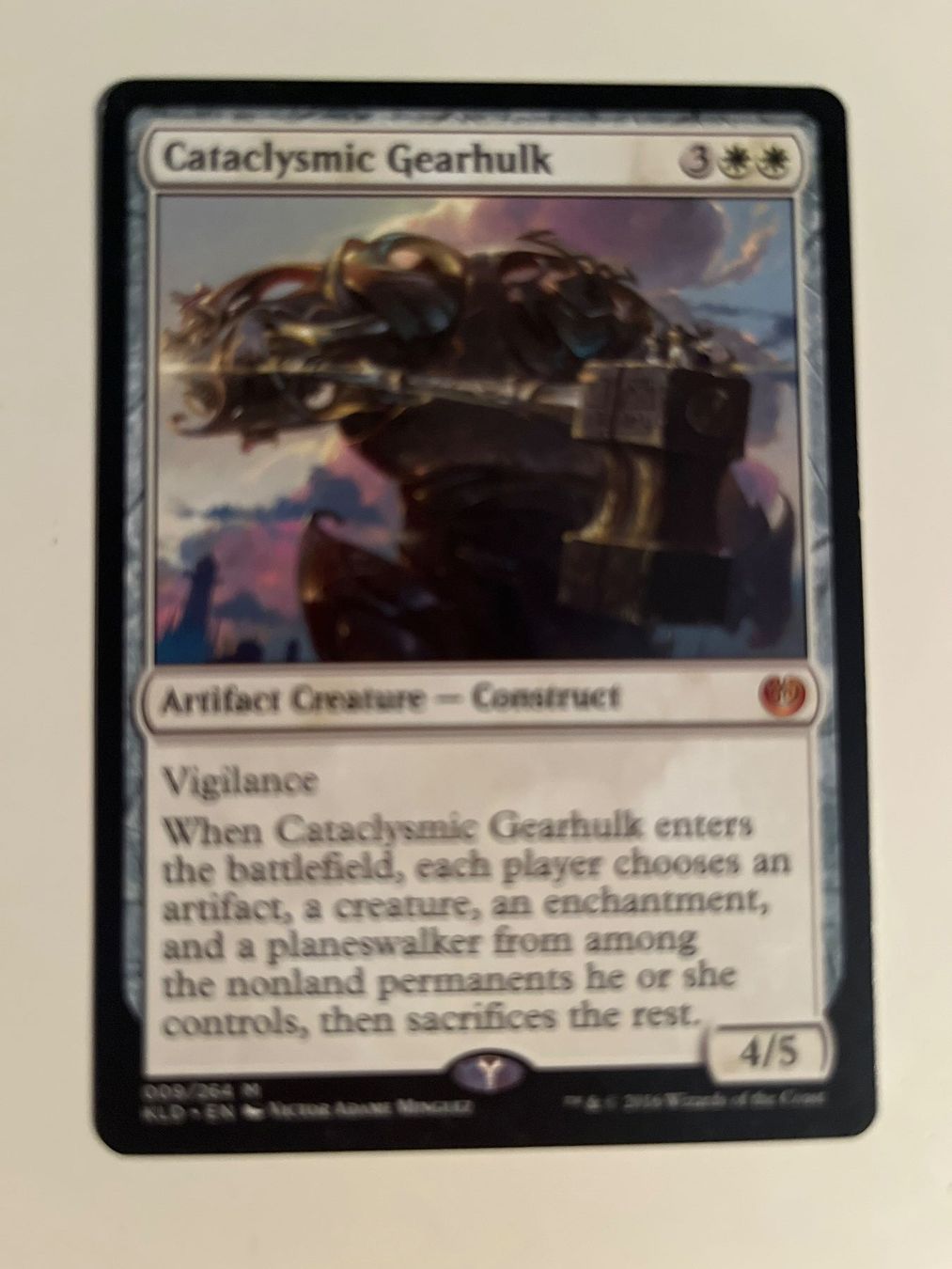 Magic The Gathering Carte collezionabili: 1 x Cataclysmic Gearhulk - Magic: The Gathering - MtG – Usato da Kriens venduto da Shadi1980