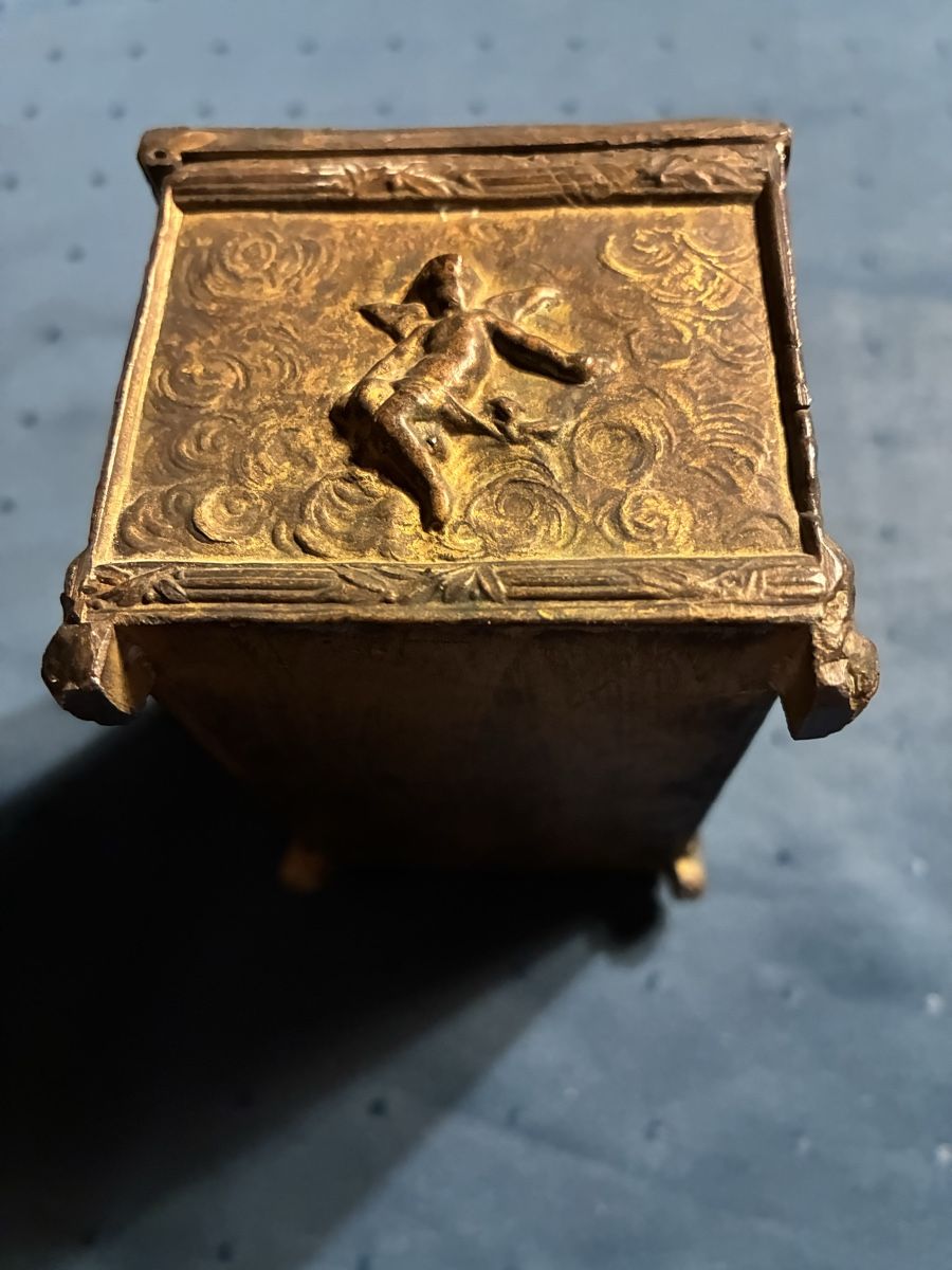 Barattoli: Antike Bronzeschatulle Jugendstil – Usato da Dornach venduto da Rosengarten 3
