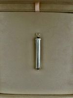 Antique Silver Torah Scroll Amulet Pendant - Necklace Charm