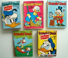 5 Donald-Duck-Comics und Jumbo-Sammelbände (Konvolut)
