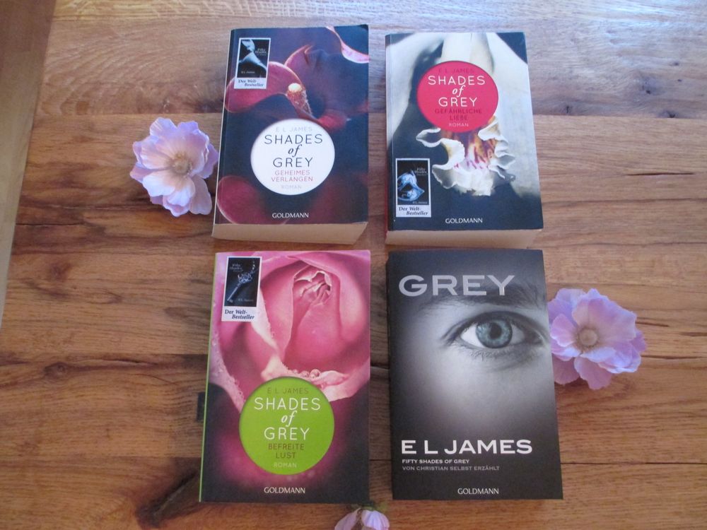 Fifty Shades of Grey, Alle 4 Bücher von El James Kaufen auf Ricardo