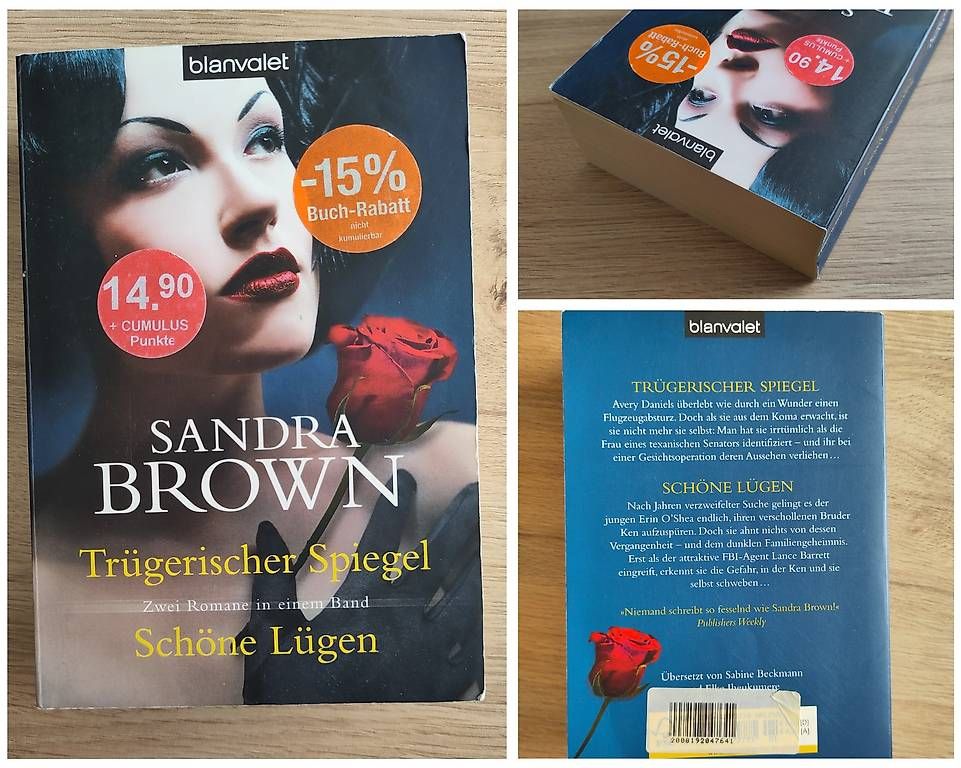Libri: Zwei Bücher von Sandra Brown – Usato da Rorschacherberg venduto da c_v_nh92 3