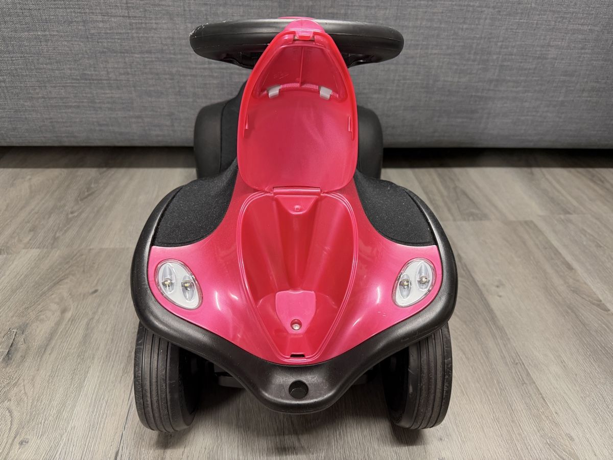 Big Veicoli per bambini: Big Bobby Car, rot/schwarz mit LED-Scheinwerfer – Usato da Zürich venduto da f_c_barcelona 2