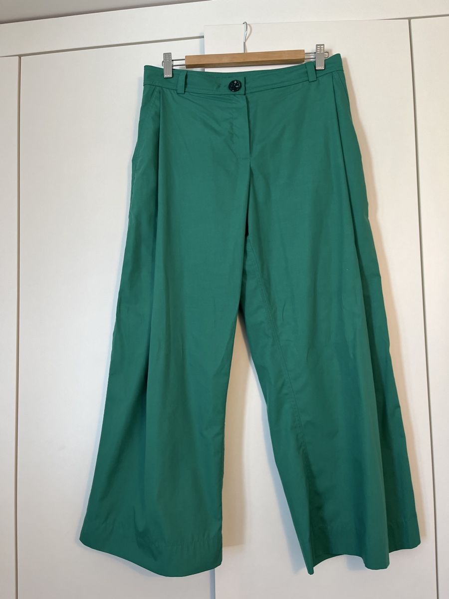 Pantaloni: Sommerhose grün Gr. M/L – Usato da Rudolfstetten venduto da Stern042