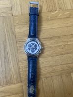Montre Swatch Chronograph Quartz bracelet cuir occasion