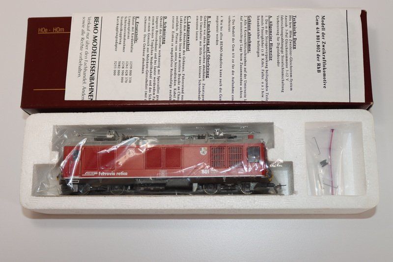 Bemo Modelleisenbahnen: Bemo Gem 4/4 801 ( 426 ) – Gebraucht aus Kerzers von Winu64 6