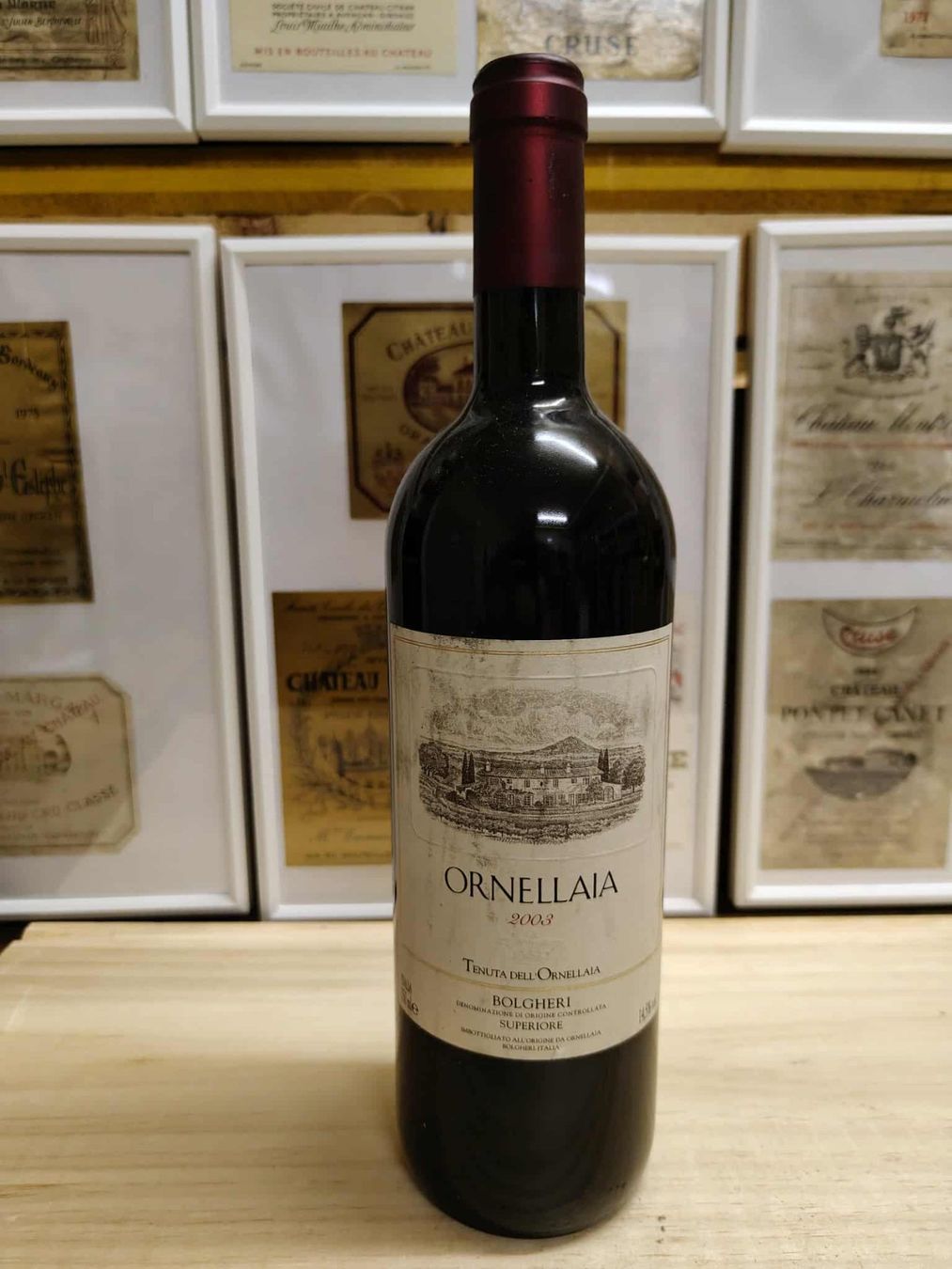 Ornellaia Vino: 2003 ORNELLAIA – Nuovo e nell'imballaggio originale da Münchenstein venduto da weinundspirituosen 1