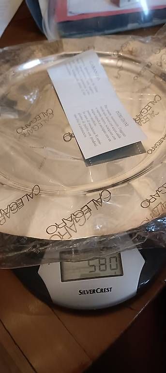 Piatti di portata: Teller versilbert 1000 neu – Nuovo e nell'imballaggio originale da Porza venduto da tbch 1