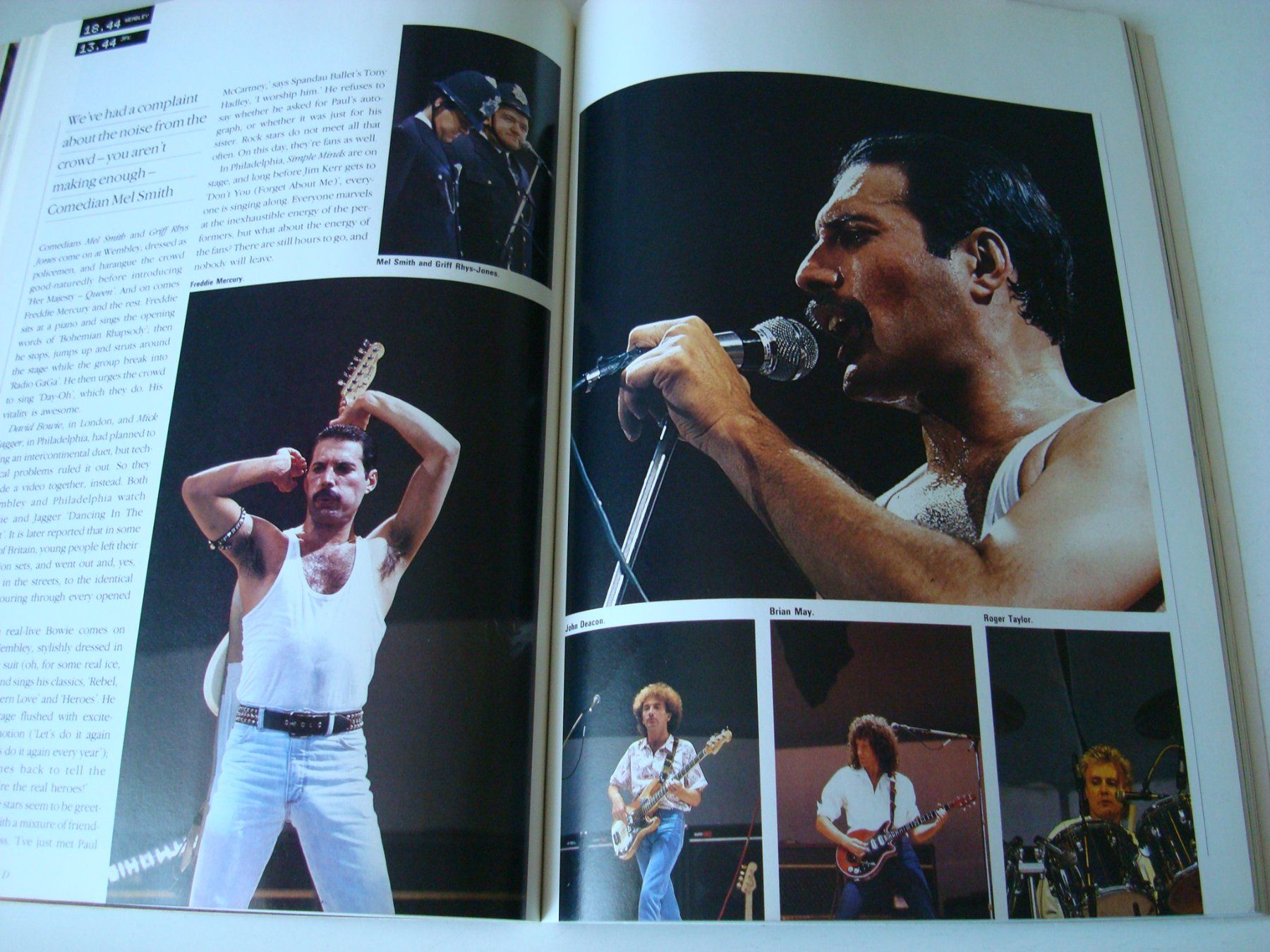 Livres: LIVE AID BUCH – D'occasion à Scherz par 5246 8