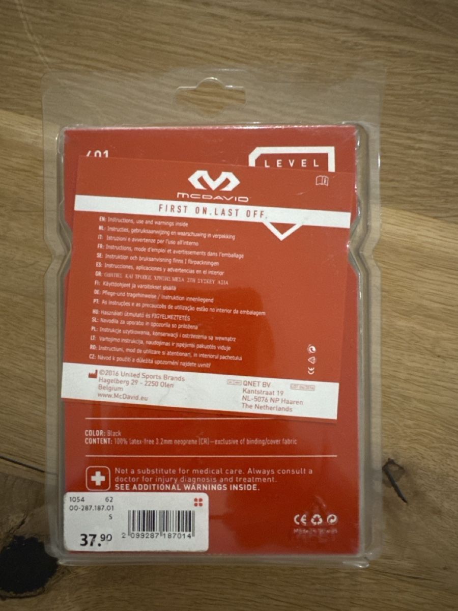 Schutz & Schoner: Mc David Knieschoner Grösse S – Neu und originalverpackt aus Ichertswil von EldenLord 1