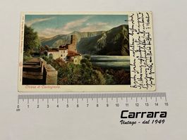 Postkarten Ticino Lugano 1901Chiesa di Castagnola