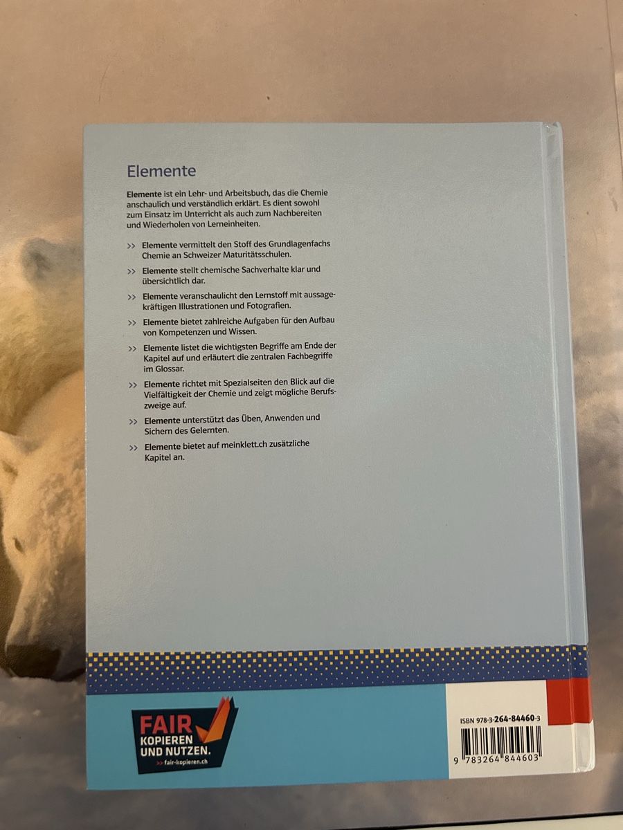 Livres: Elemente Klett – D'occasion à Alterswil FR par kat_cfw8 2