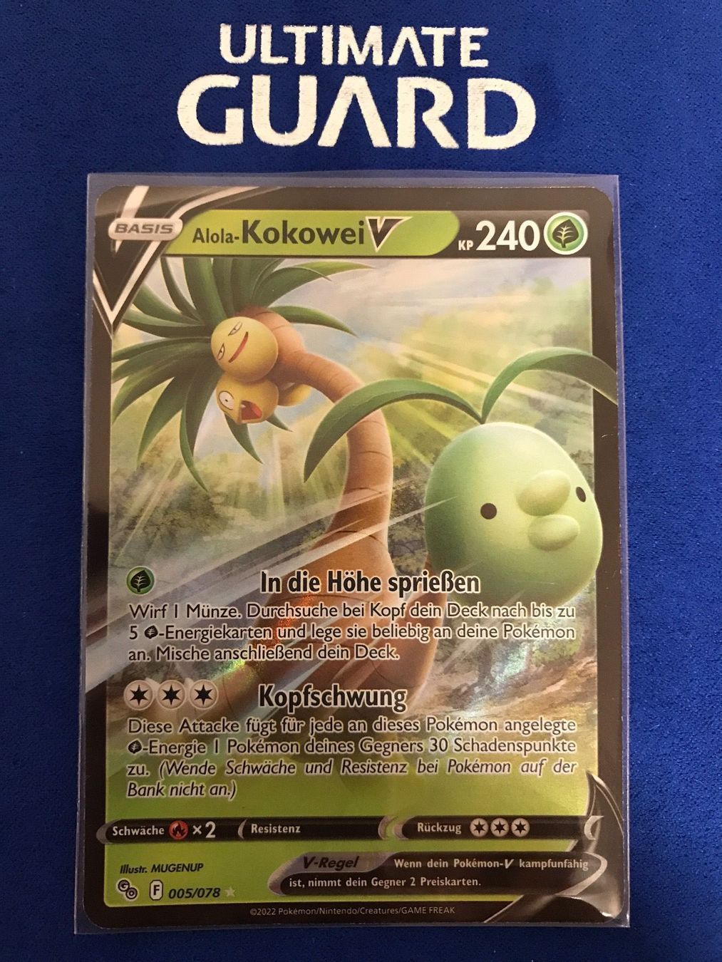 Pokémon Sammelbilder & Trading cards: Pokemon TCG - Alola-Kokowei V DE – Neu (gemäss Beschreibung) aus Lyss von DeaDiLuna 1