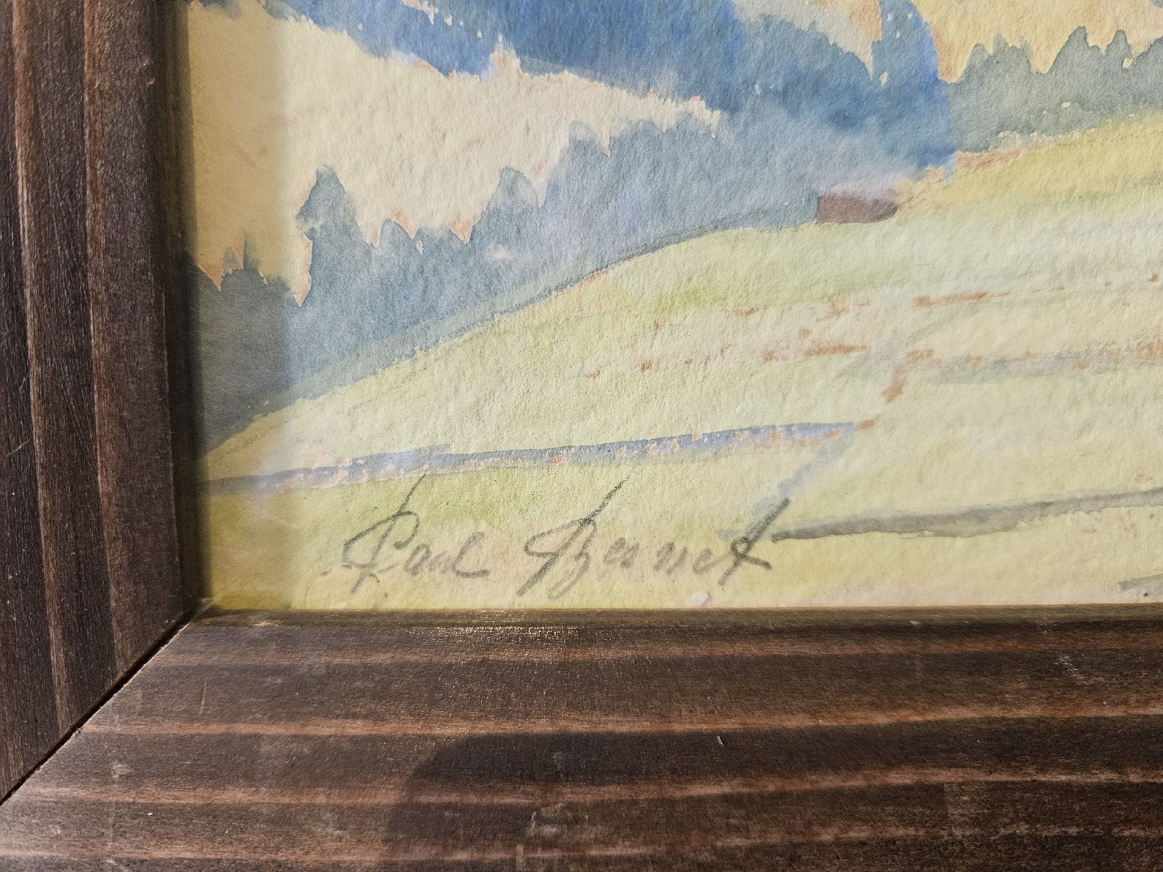 Dipinti: Paul Bernet Aquarelle – Usato da Hauptwil venduto da Schwertfisch24 1