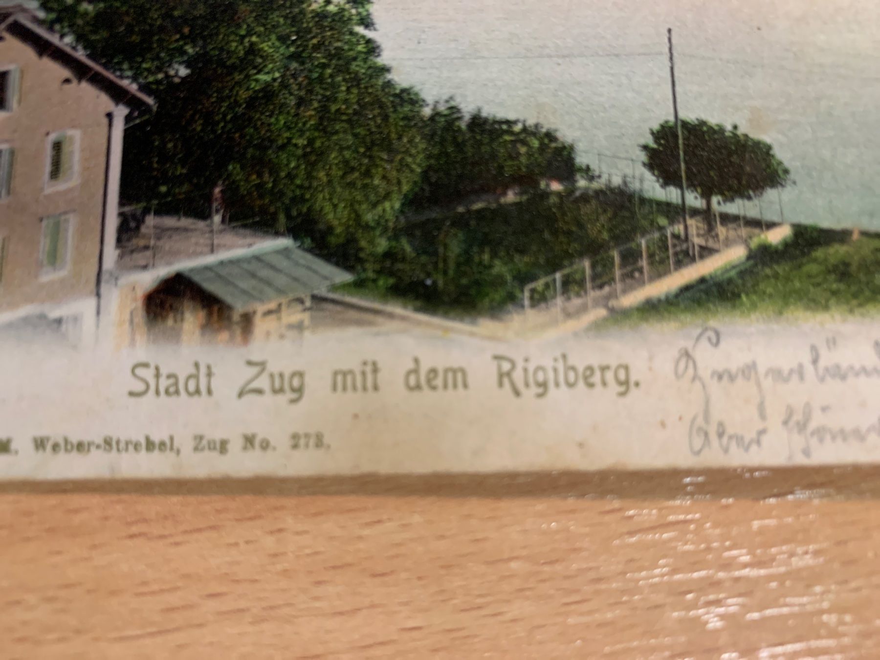 Cartoline postali: ANTIKE ANSICHTSKARTE STADT ZUG********** – Usato da Ibach venduto da lisch3 1