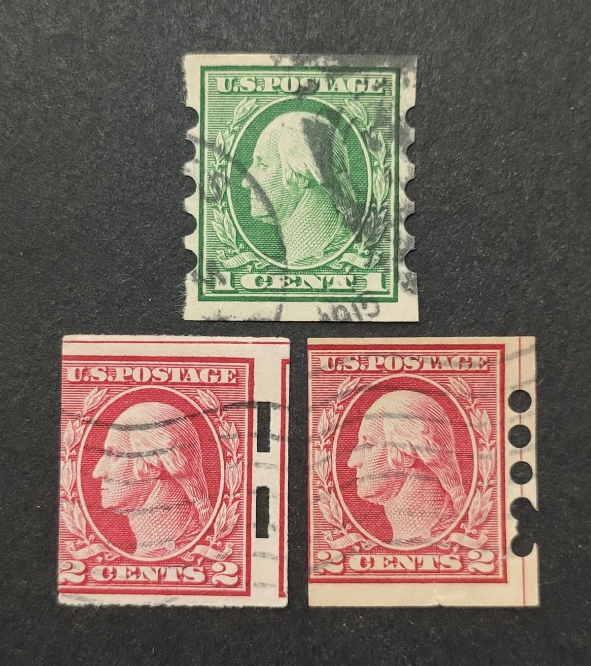Tutti i francobolli: USA "Schermack" Private Perforation, gestempelte – Usato da Wil SG venduto da Zazal