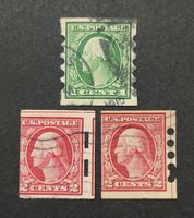 USA "Schermack" Private Perforation, gestempelte