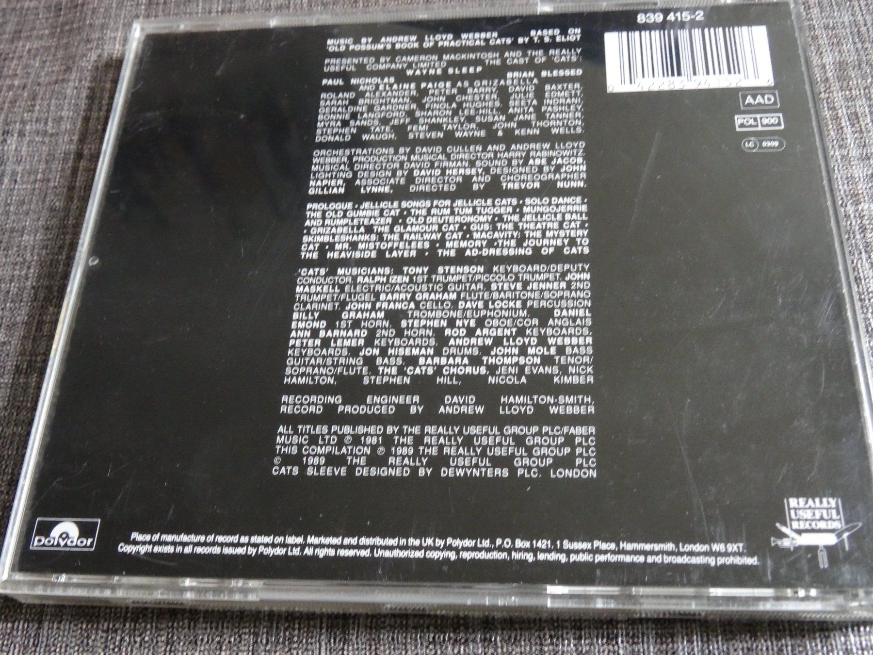 CD: Highlights from Cats CD – Usato da Olten venduto da Disc-Ausverkauf 1