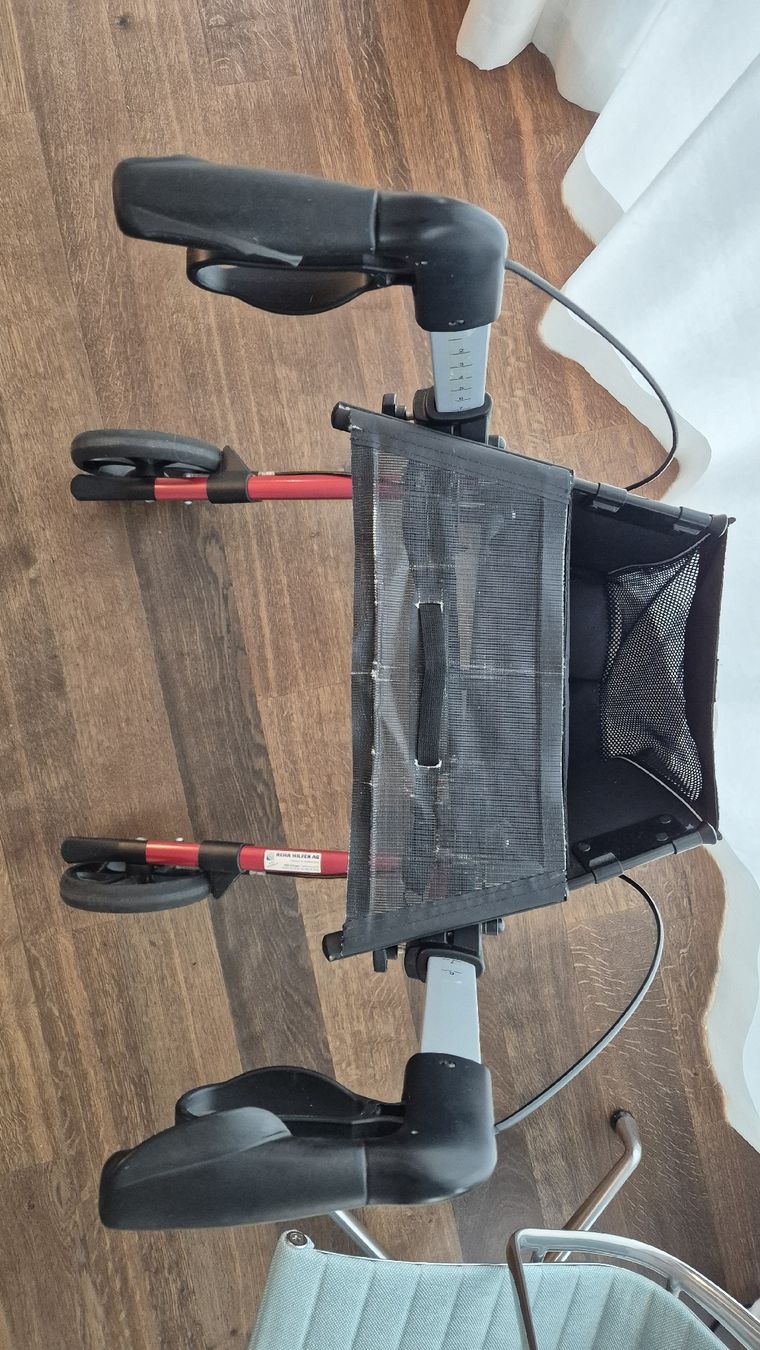 Ausili per la deambulazione: Rollator Rehasense Router Leichtgewichtrollator – Usato da Bottmingen venduto da csc11 5