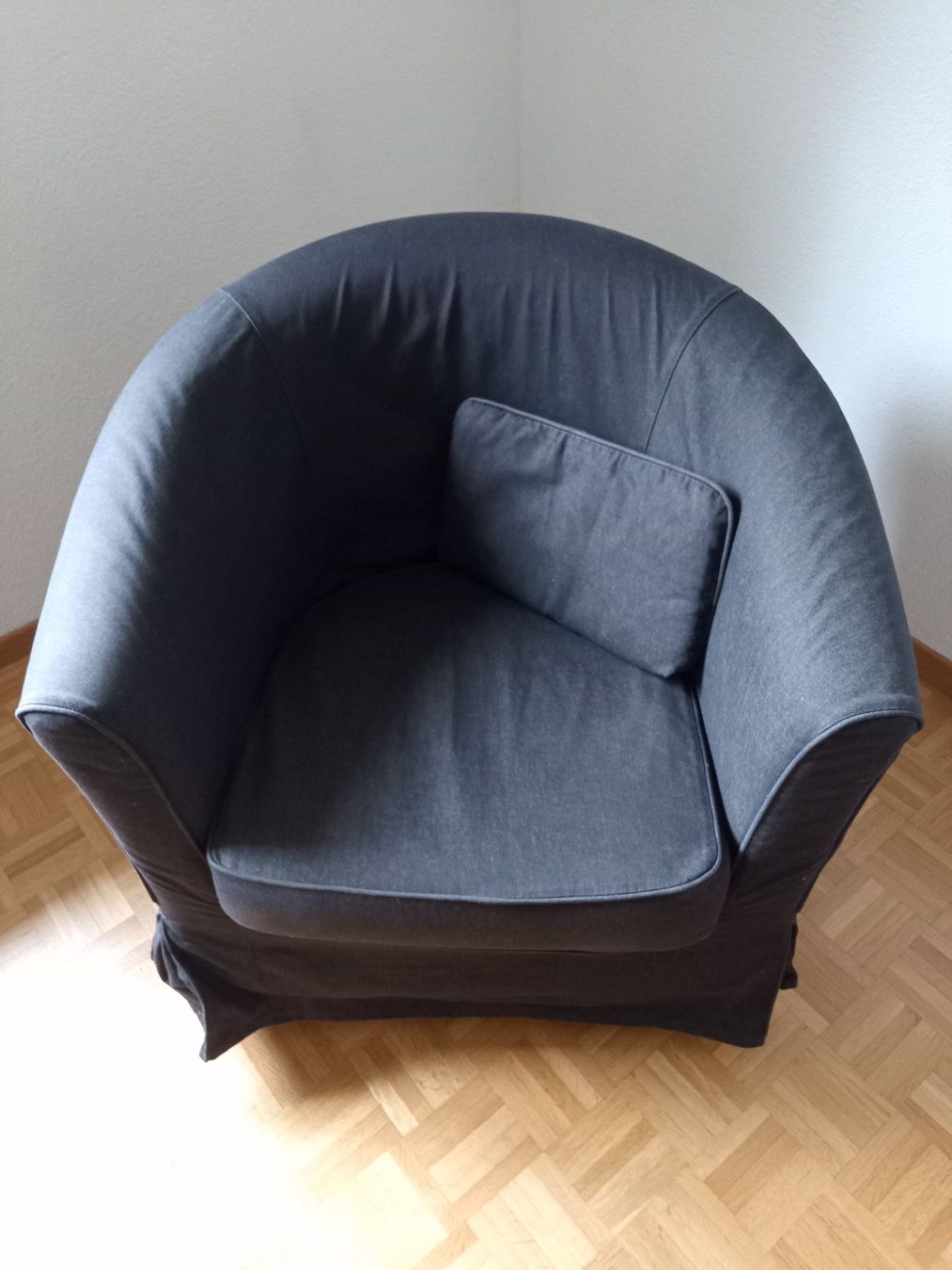 Ikea Fauteuils: schwarzer Stoffsessel - Tullsta – D'occasion à Fribourg par Mikele0 1