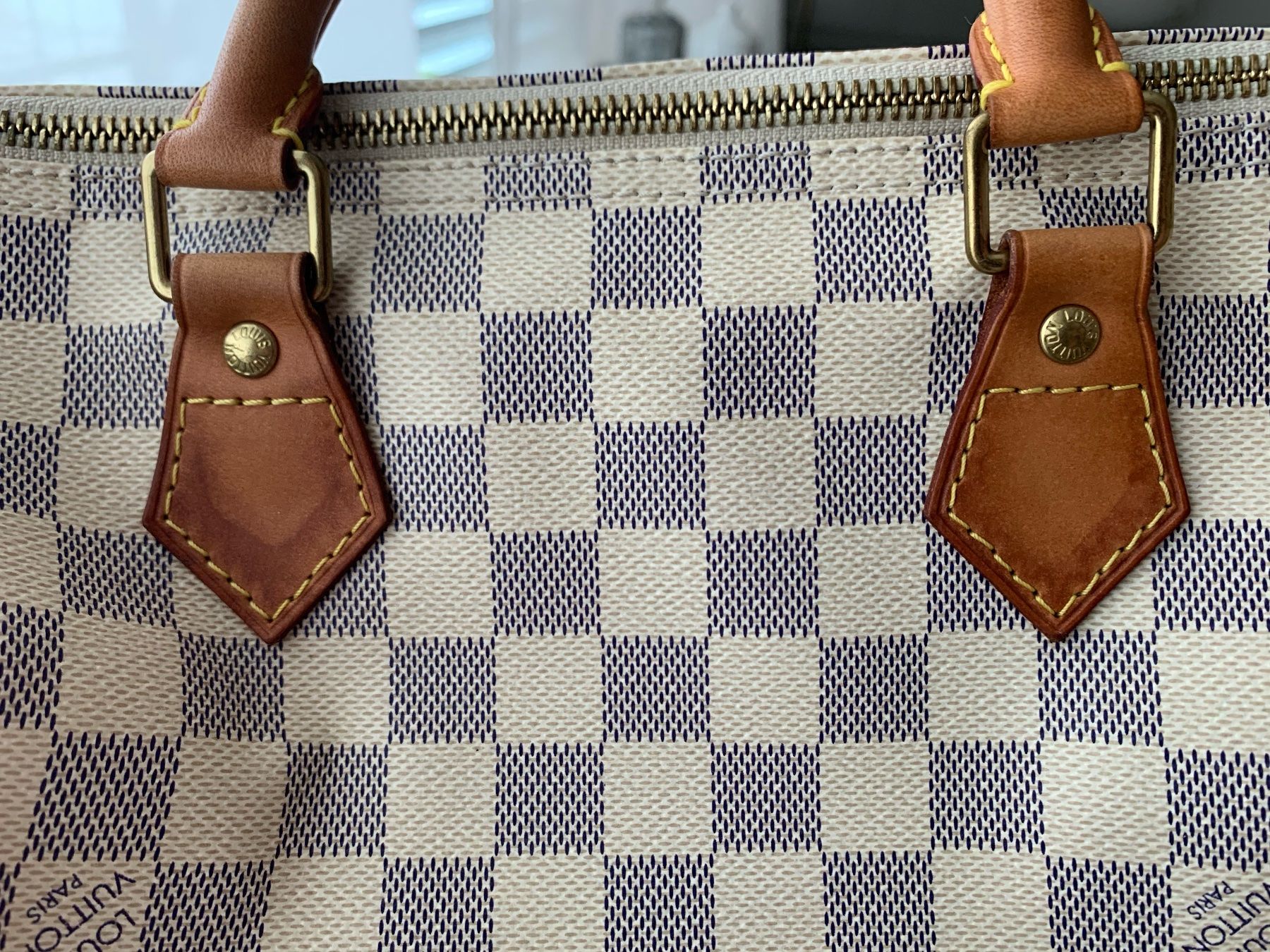 Louis Vuitton Borse da donna: Louis Vuitton Speedy 35, Damier Azur – Usato da Malters venduto da nic_vpz5 1