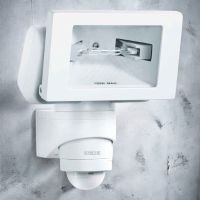 Steinel Spot halogène à capteur HS 150 Duo Blanc IP44 150W