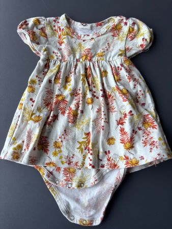 Müsli by Green Cotton Baby-Strampler-Kleid, Größe 3–6 Monate