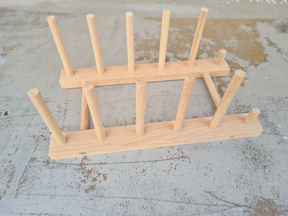 Ikea Tellerhalter Holz