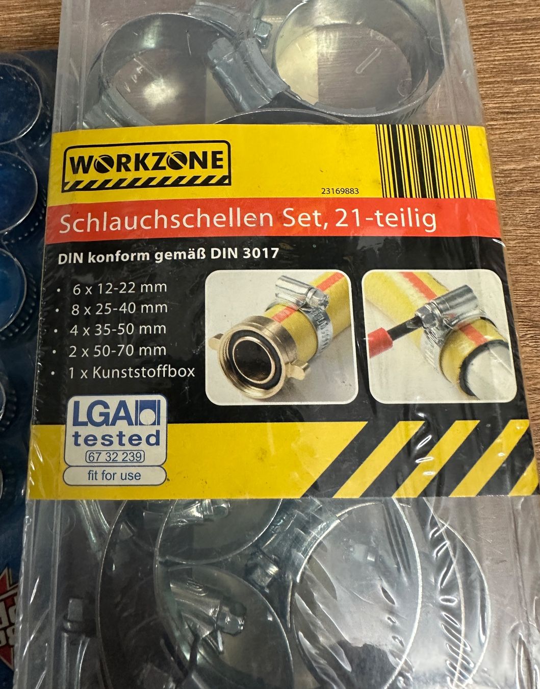 Tutti gli attrezzi: Schlauchschellen-Set / Schlauchklemmen – Nuovo e nell'imballaggio originale da Nussbaumen AG venduto da olitech5415 1