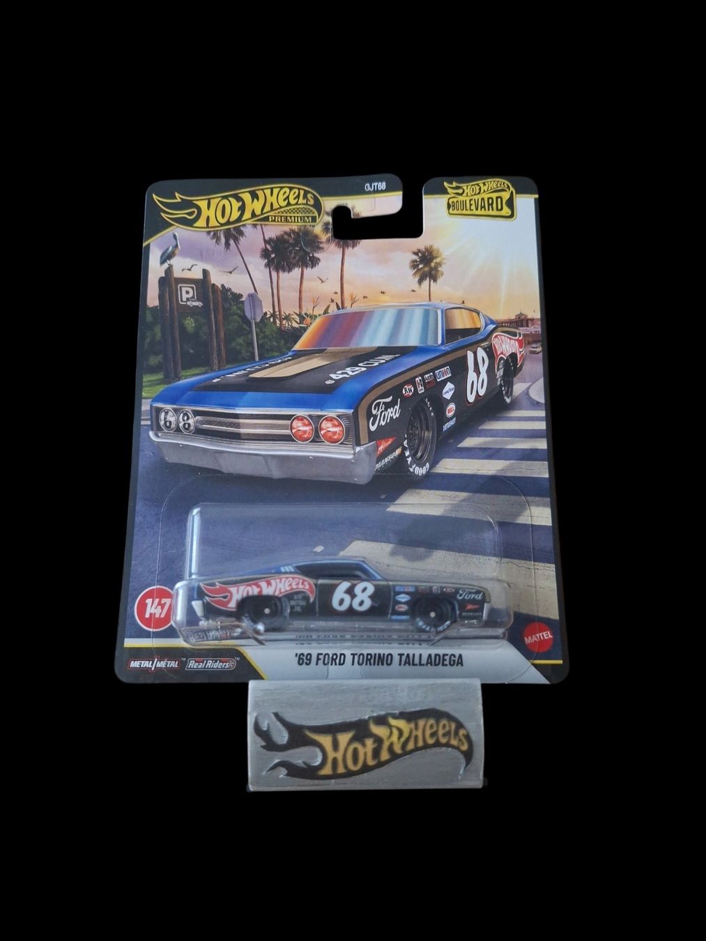 Hot Wheels Modellini d'auto: Premium Boulevard #147 69 Ford Torino Talladega – Nuovo e nell'imballaggio originale da Adlikon venduto da Mmartin0