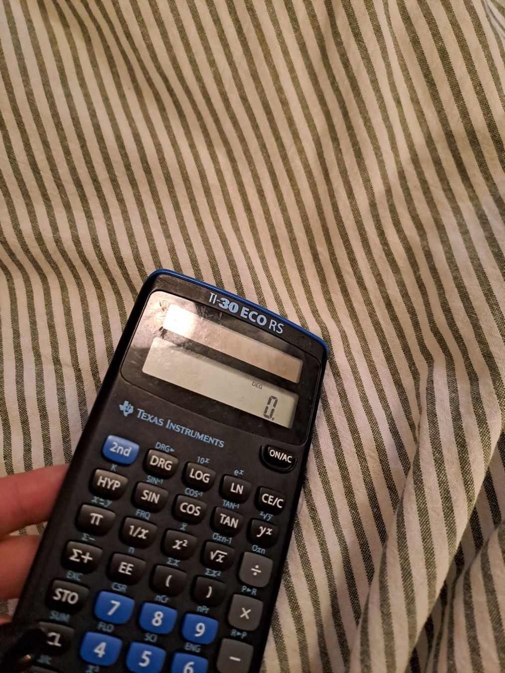 Texas Instruments Taschenrechner: Texas Instruments TI-30 ECO RS Taschenrechner – Gebraucht aus Wädenswil von FrieBro 3