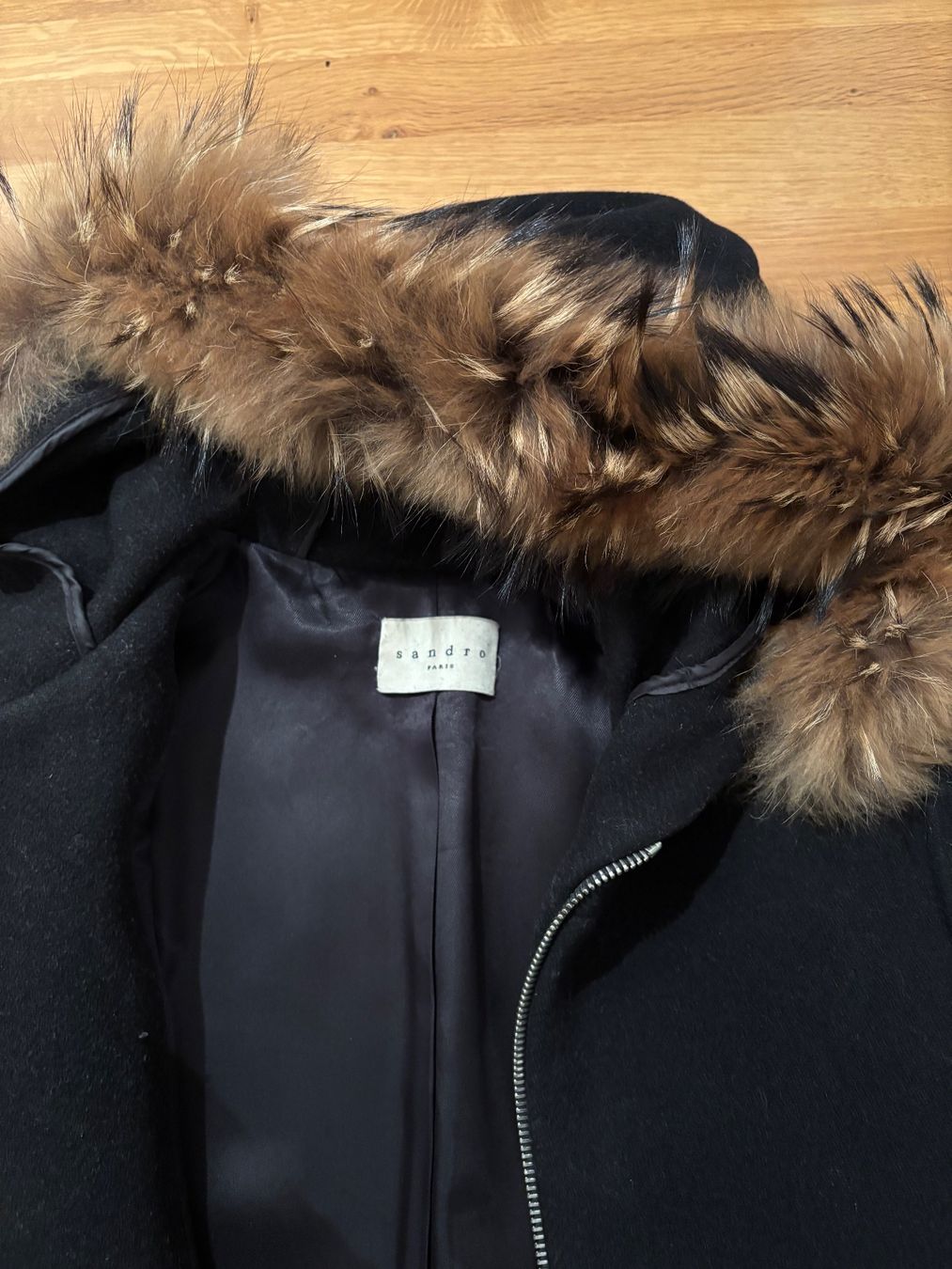 Sandro Cappotti: Manteau à capuche SANDRO T38 – Usato da Lausanne venduto da pat039 4