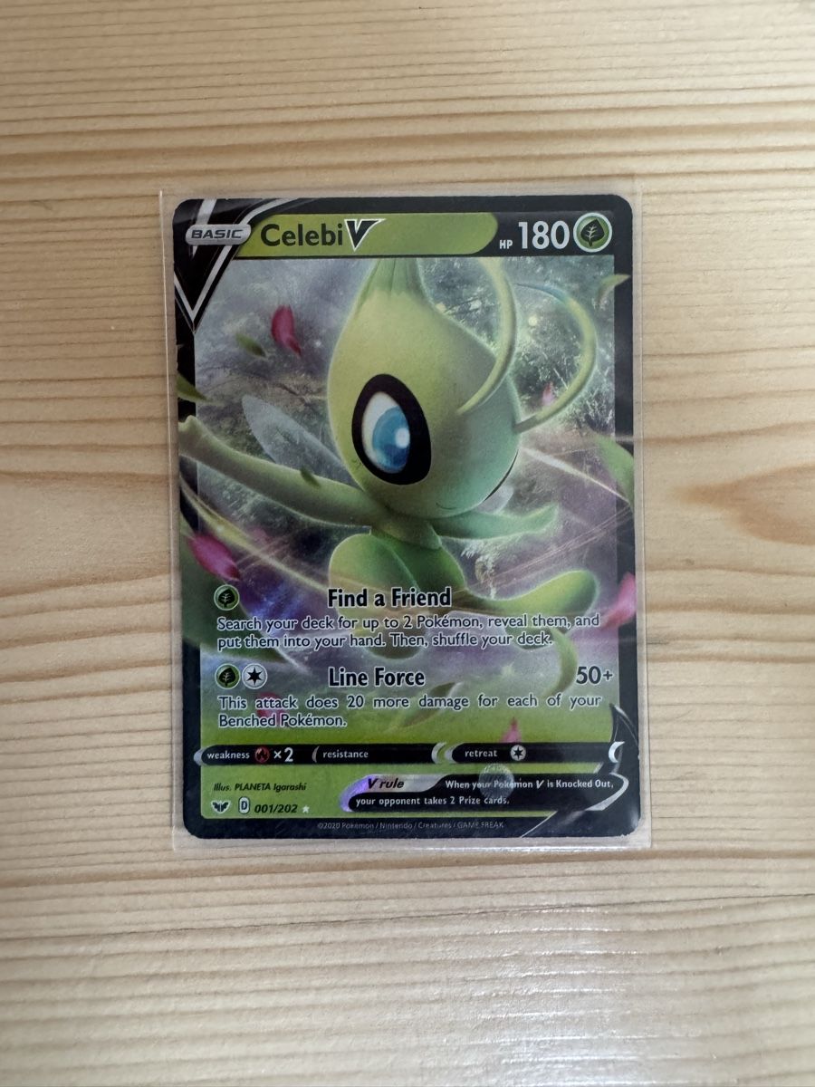 Pokémon Carte collezionabili: Celebi V Pokémon Karte.  – Usato da Zürich venduto da anemonetty