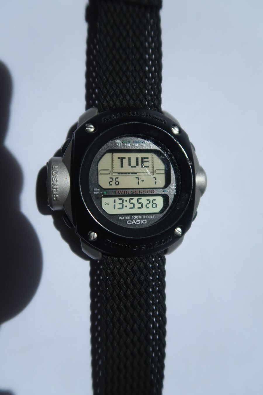 Casio Uhren: Treckinguhr, Uhr Casio 1282 – Gebraucht aus Oberwil BL von verramscher 1