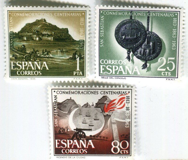Tutti i francobolli: Briefmarken "San Sebastián". Spanien. – Nuovo e nell'imballaggio originale da Basel venduto da Butsch5