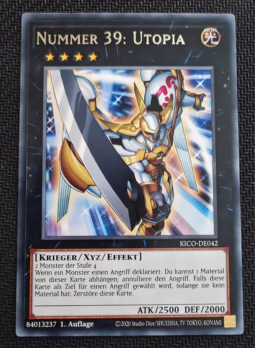 Yugioh Carte collezionabili: Nummer 39: Utopia - KICO-DE042 - Yu-Gi-Oh! – Nuovo (secondo la descrizione) da Zürich venduto da Zetto