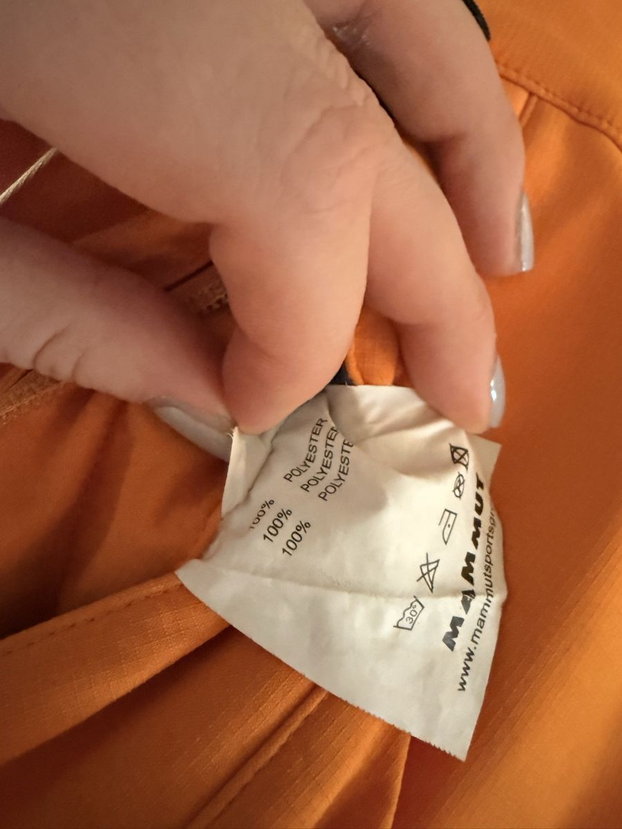 Mammut Giacche: Mammut Softshell Jacke Orange M 38 SOFtech Weste gelb  – Usato da Staad SG venduto da Chirrari 9