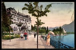 AK Lugano, Lago di Lugano, Grand Hotel du Parc