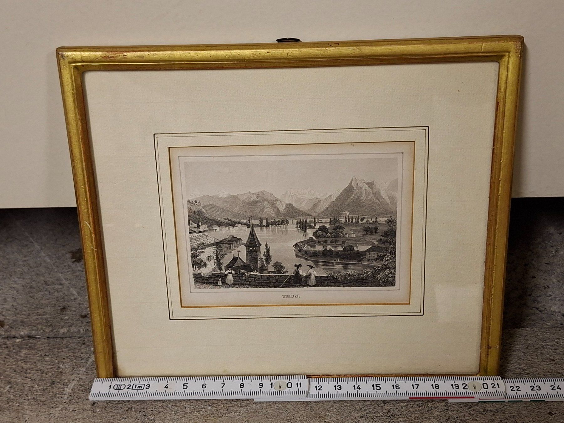 Gravures: Farbstich von Thun 1902 – D'occasion à Schaffhausen par meteor7 1