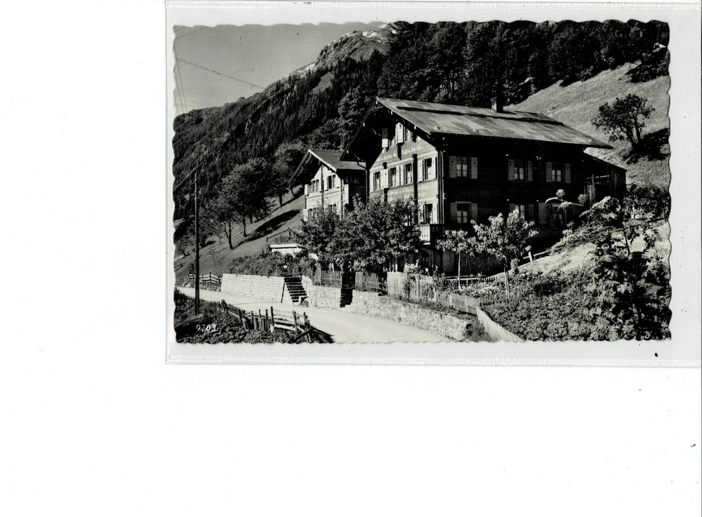 Ferien-Chalet FERDEN im Lötschental VS gel.1954 Kleinformat! (Gebraucht ...